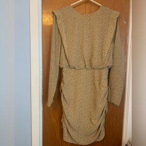 Ted Baker London Quinci mini dress with shoulder detail size 1